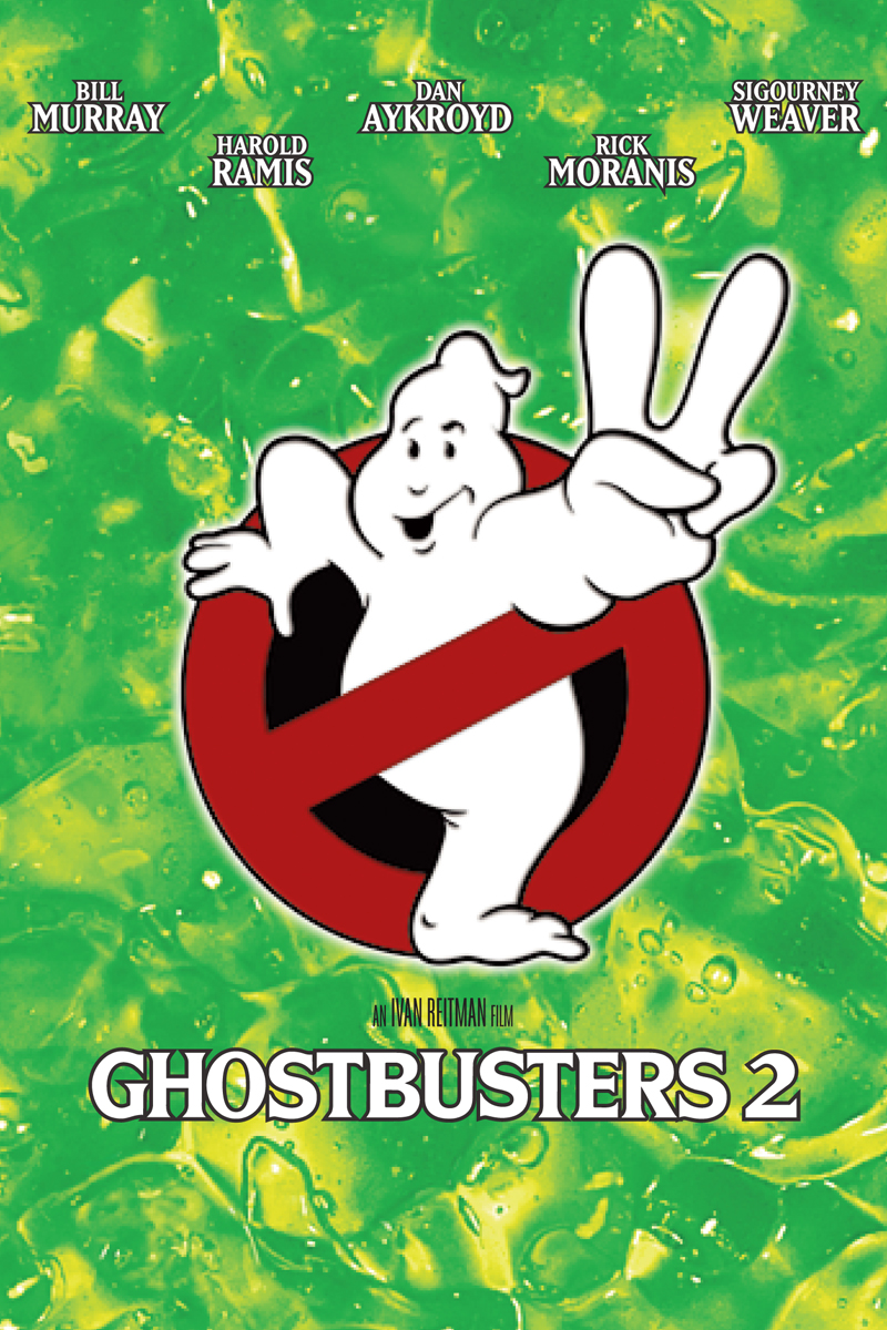 GHOSTBUSTERS II poster