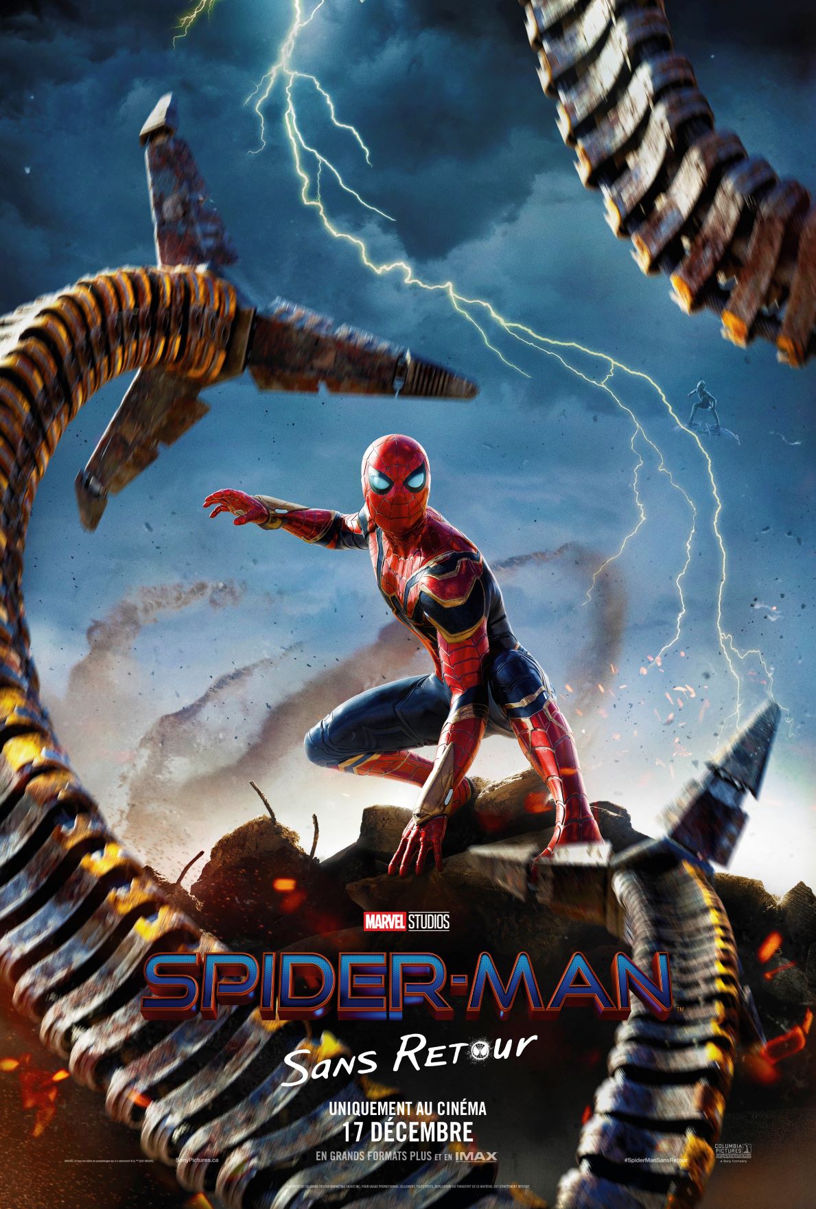 Spider-Man: No Way Home - Key Art Image - French